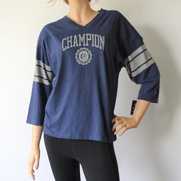 Champion Tops - Champion Women's Heritage T-Shirt Script Logo NWT